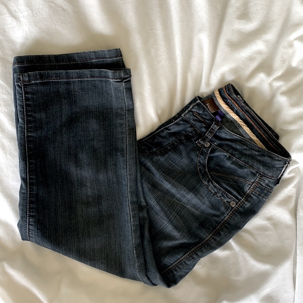Jag mid-rise wide leg stretch capris
